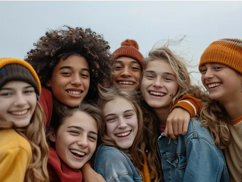 A group of youngesters are happy paying off their loans after opting for debt consolidation